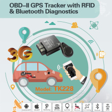 2016 Nouveau GPS OBD2 / OBD GPS Tracker avec diagnostic Bluetooth, High Anti-Tamper (TK228-EZ)